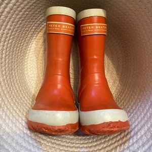 Toddler boots- Peter Beaton rain boots Sz 4